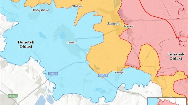 карта бойових дій