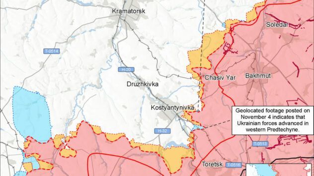 карта бойових дій