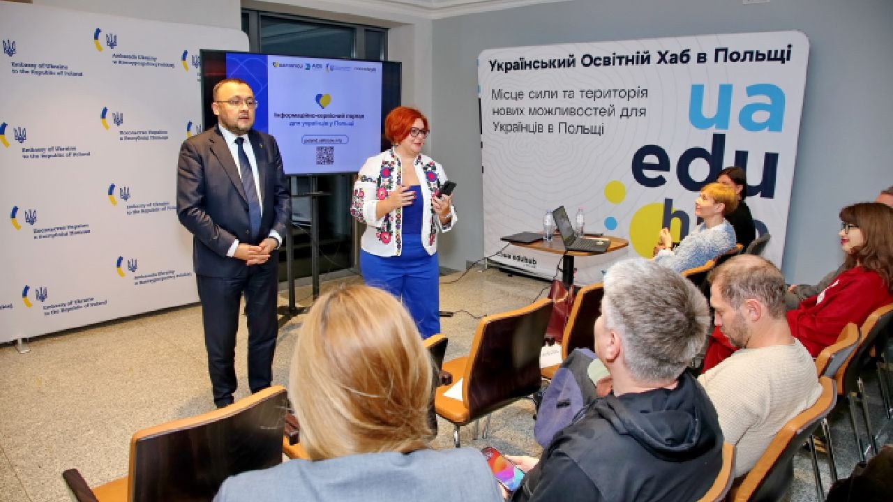 UA4YOU: для українців у Польщі створили єдиний інформаційний портал Фото 1 Василь Боднар та Марія Богуслав