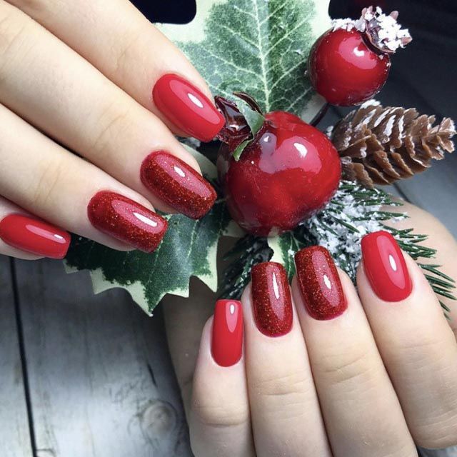 Манікюр на Новий рік