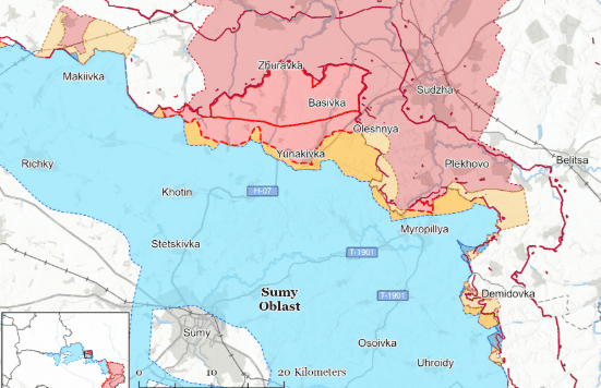 карта бойових дій