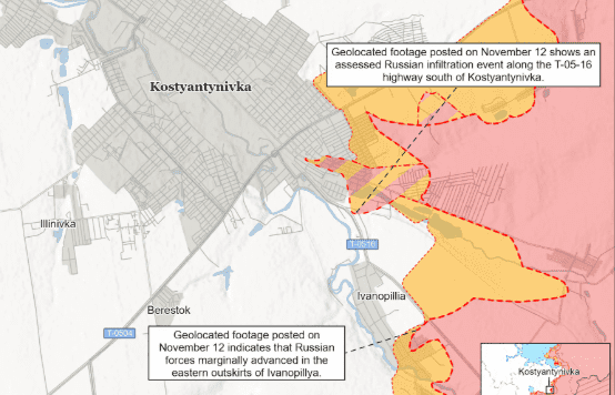 карта бойових дій