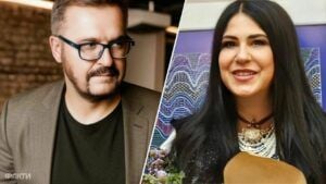 Олександр Пономарьов та Анжеліка Рудницька