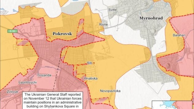 карта бойових дій