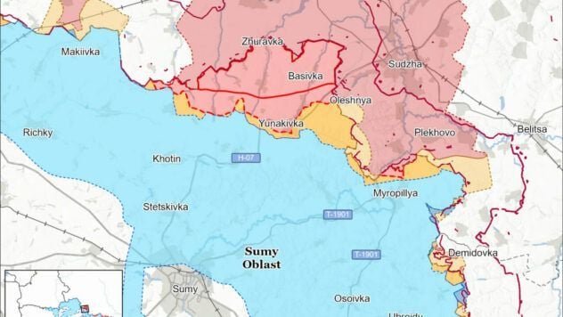 карта бойових дій