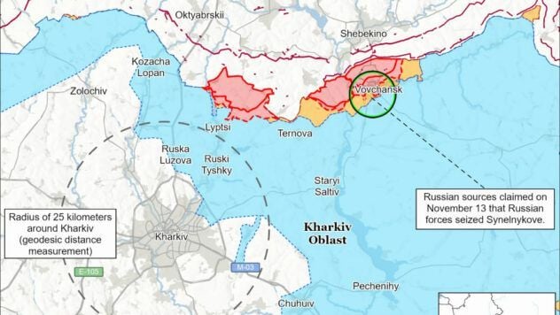 карта бойових дій