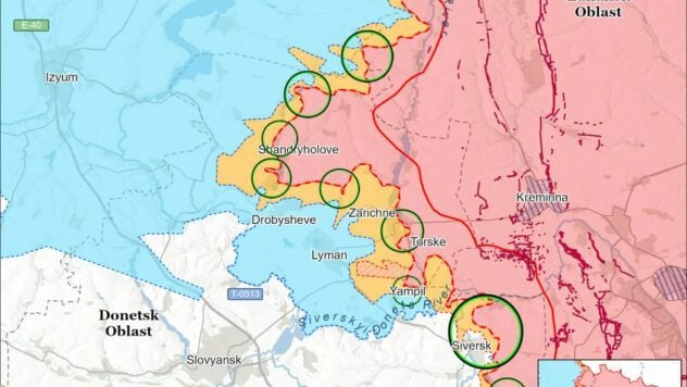 карта бойових дій