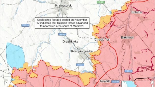 карта бойових дій