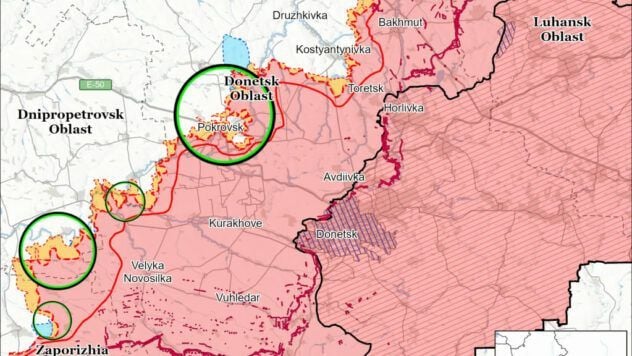 карта бойових дій