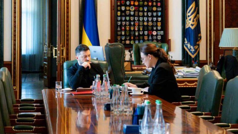 Володимир Зеленський, Юлія Свириденко