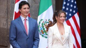 Джастін Трюдо та Софі Грегуар