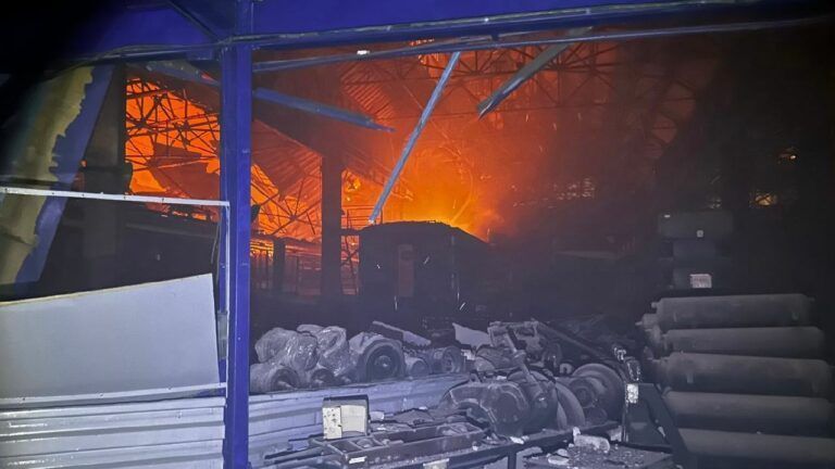 удари по залізниці 18 листопада