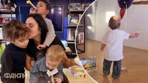 Джамала впервые показала лицо младшего сына Алима: кадры с домашнего праздника Джамала із синами