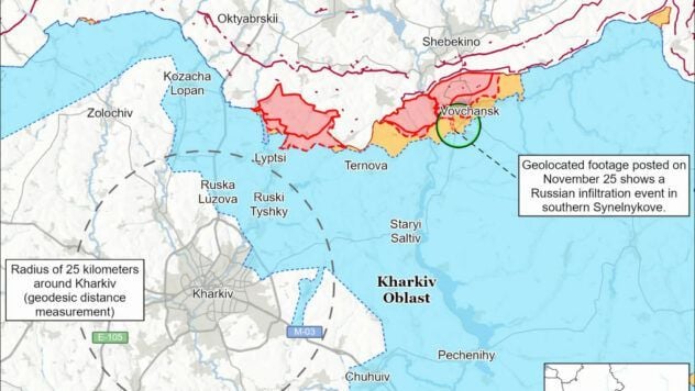 карта бойових дій