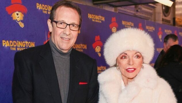 Джоан Коллінз з чоловіком