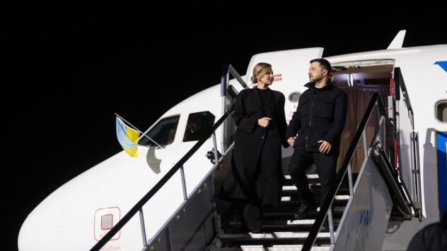 Володимир та Олена Зеленські