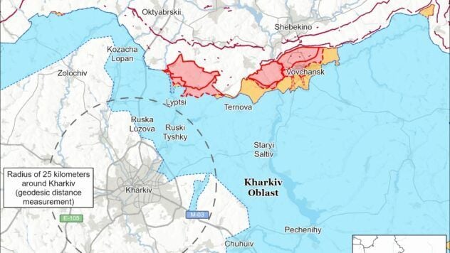 карта боїв на 9 грудня