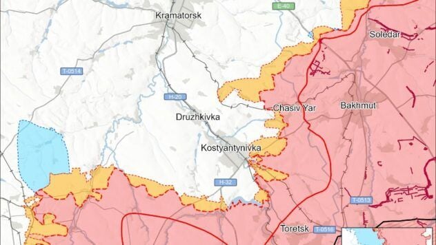 карта боїв на 9 грудня