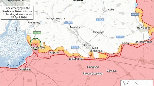 карта боїв на 9 грудня