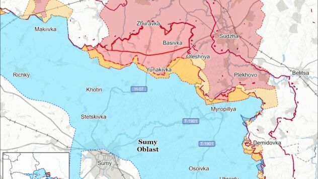 карта боїв на 16 грудня