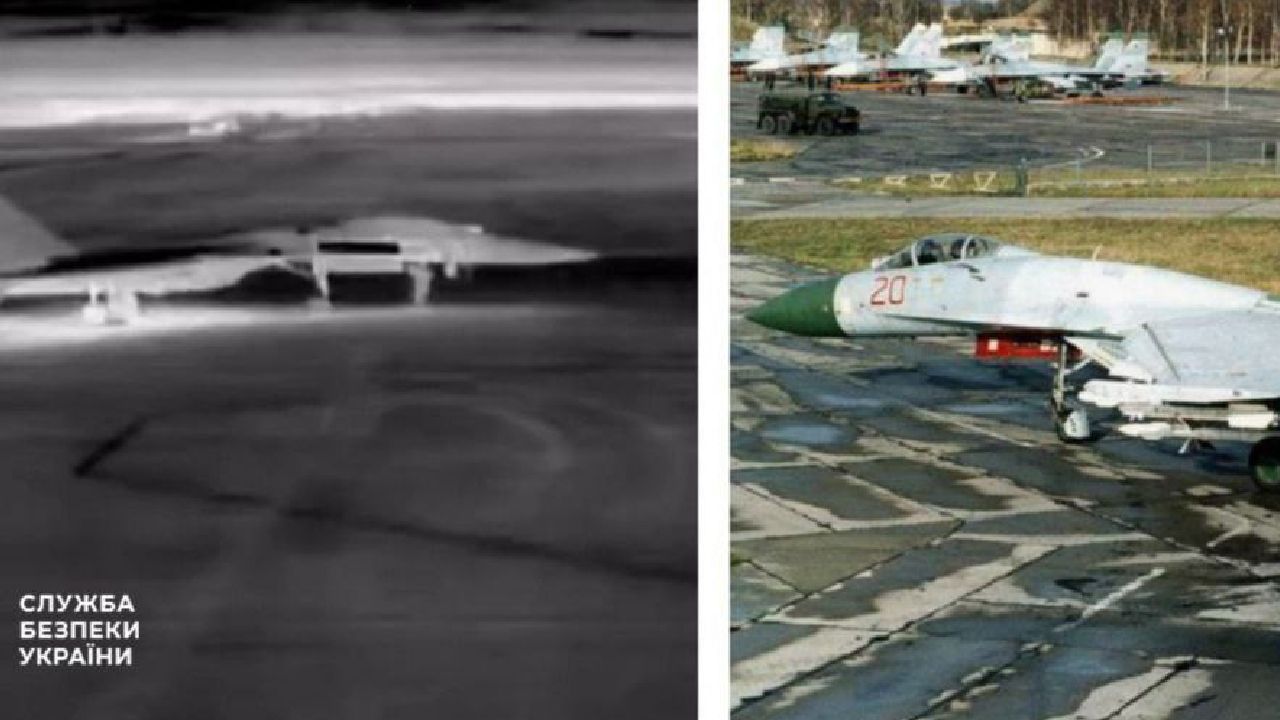 Ukrajinska SBU uničila dva Su-27 in nadzorni stolp na letališču Belbek na Krimu