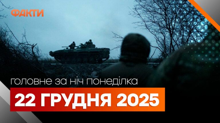Главные новости за ночь 22 декабря: подборка актуальных событий