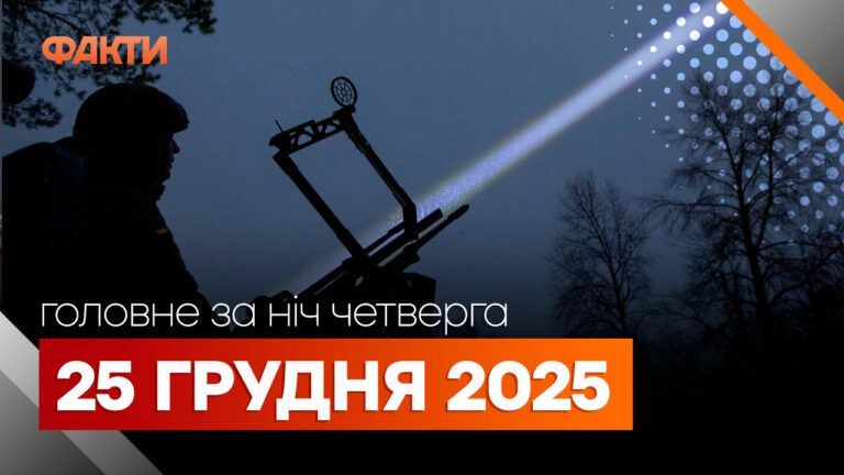 Главные новости за ночь 25 декабря: подборка актуальных событий