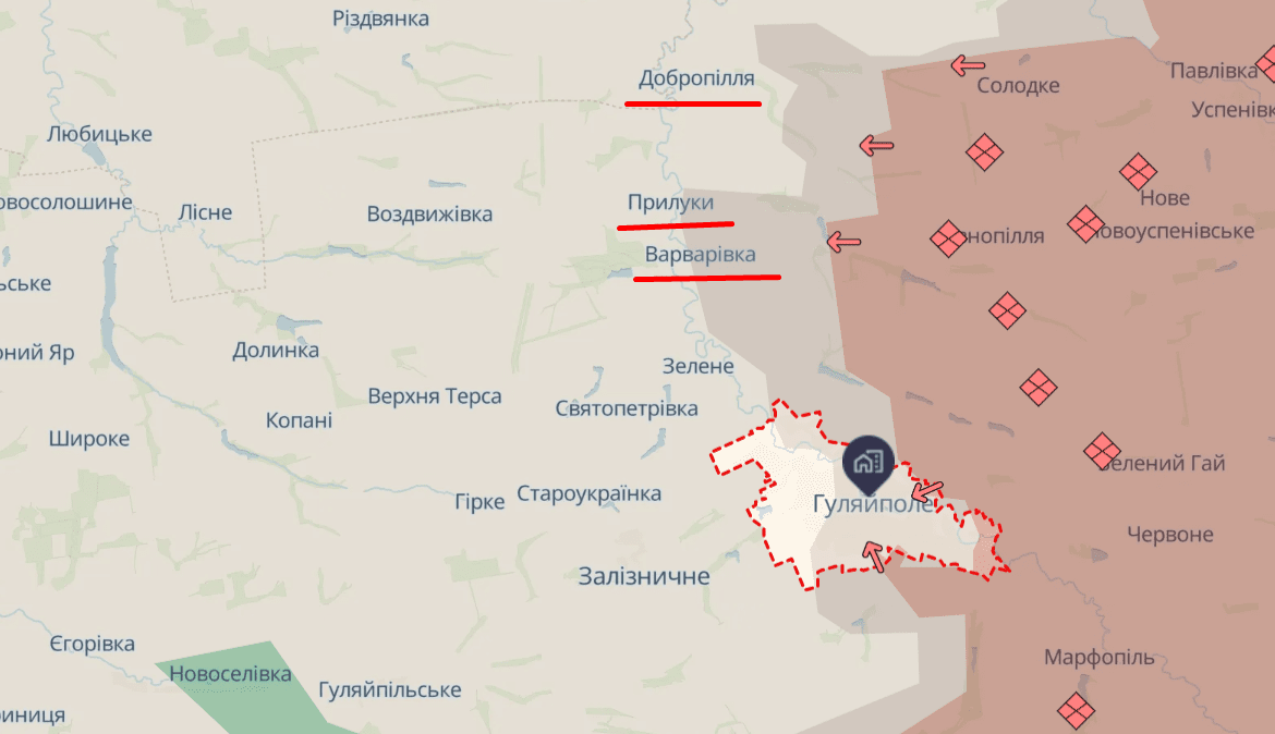 Ворог намагається прорватися до центру Гуляйполя та захопити якнайбільше вулиць — Волошин Фото 1 Росіяни намагаються прорватися до центру Гуляйполя — Волошин Фото 1