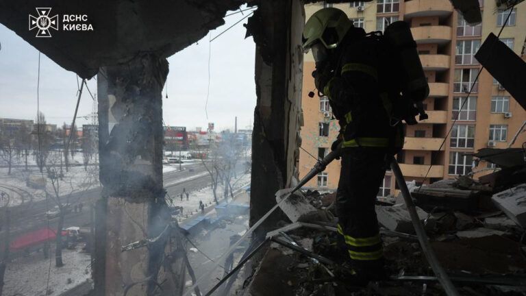 удар по Києву 27 грудня 2025 року