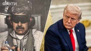 Трамп показав фото Мадуро після затримання і розкрив деталі операції у Венесуелі Трамп показав перше фото затриманого Мадуро в наручниках