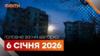 Головні новини за ніч 6 січня: добірка актуальних подій