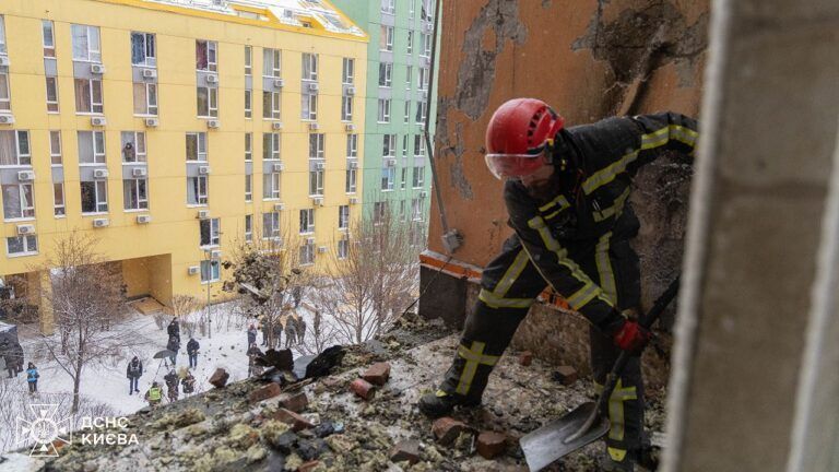 обстріл Києва 9 січня