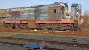 атака на залізницю у донецькій області