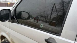 Стрельба в Рудно под Львовом: стреляли в автомобиль ТЦК