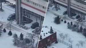 РФ разместила военную технику возле реакторов Запорожской АЭС — видео