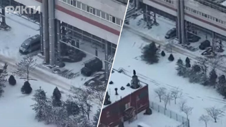 РФ разместила военную технику возле реакторов Запорожской АЭС — видео