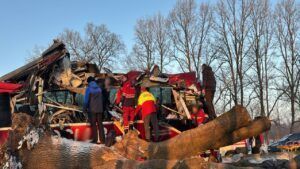 ДТП во Львовской области: автобус Вена–Киев съехал с дороги, есть пострадавшие ДТП у Львівській області