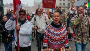 протест у Копенгагені 17 січня