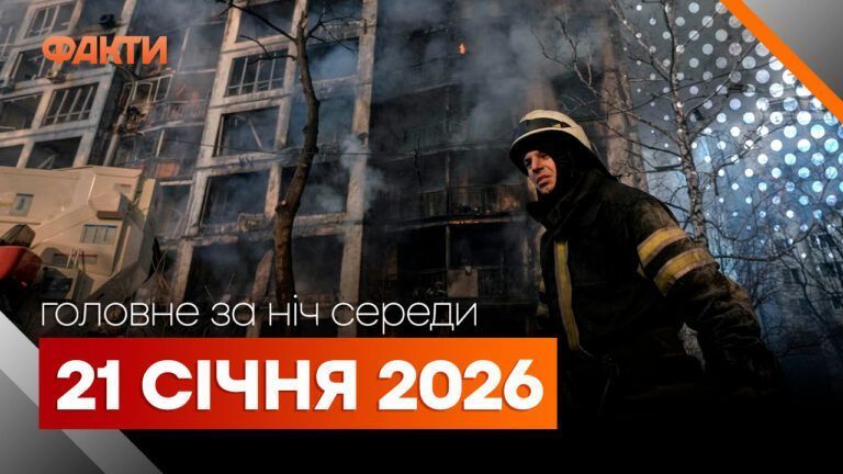 Головні новини за ніч 21 січня: добірка актуальних подій
