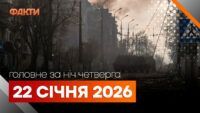 Головні новини за ніч 22 січня: добірка актуальних подій