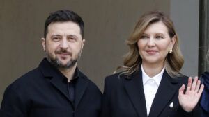 Олена та Володимир Зеленські