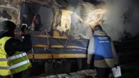БпЛА вдарили по пасажирському поїзду