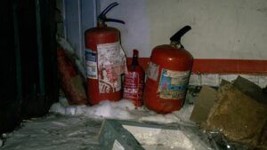 Пожар на проспекте Василия Порика в Киеве 1 февраля 2026 года: что известно о последствиях