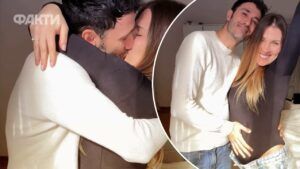 Ольга Харлан вагітна