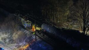 потяг зійшов з рельсів у Польщі