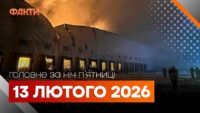 Головні новини за ніч 13 лютого: добірка актуальних подій