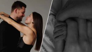 Марина Бех-Романчук та Михайло Романчук стали батьками: перші фото