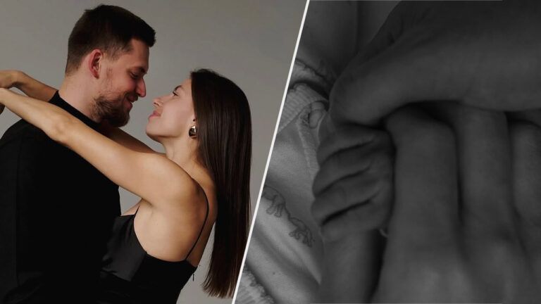 Марина Бех-Романчук та Михайло Романчук стали батьками: перші фото