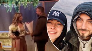 Олена Кравець із чоловіком