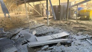 Удар по підприємству Монделіс